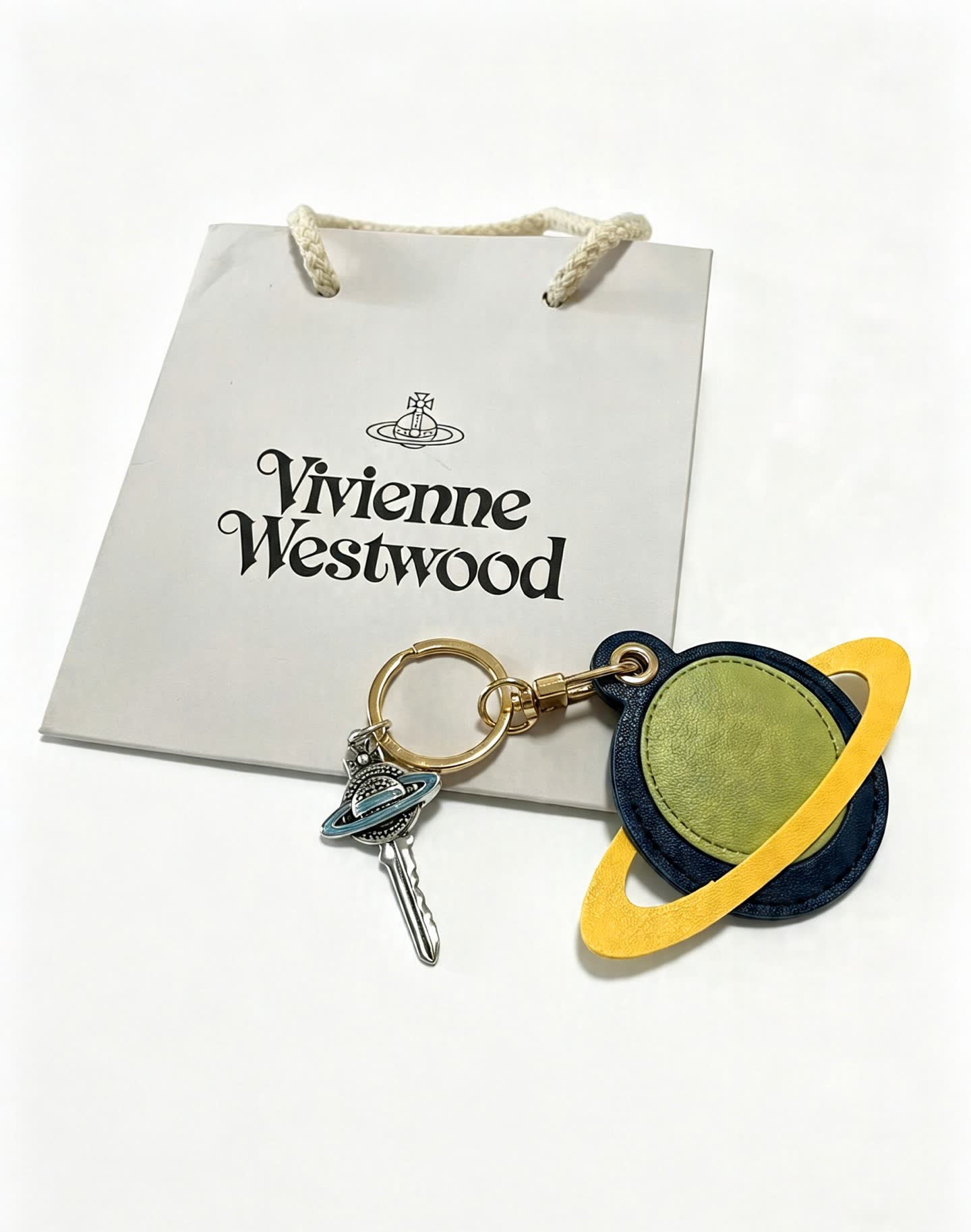 Vivienne Westwood Saturn Keychain